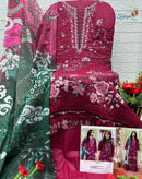 Saniya Trendz 7182 B Cotton With Chikankari Emboridery Work Pakistani Suits