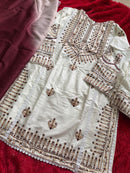 Mehboob Tex 2010 Heavy Reyon Embroidery Work Readymade Pakistani Suits