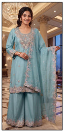 Hoor Tex 806 B Designer Alfa Chiffon Pakistani Suits