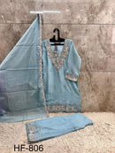 Hoor Tex 806 B Designer Alfa Chiffon Pakistani Suits