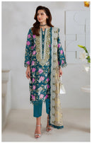Al Zohaib Az 1515 Pure Cotton Casual Wear Pakistani Suits