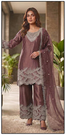 Hoor Tex HF 669 C Heavy Royal Rim Zim Party Wear Pakistani Suits