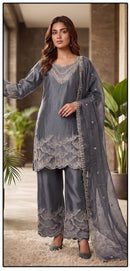 Hoor Tex HF 669 D Heavy Royal Rim Zim Party Wear Pakistani Suits