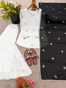 ZSR 3159 Fendy Silk Sharara Traditional Wear Suit