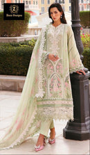 Ziaaz Code 16 Heavy Embroidered Cambric Cotton Pakistani Suits