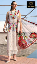 Ziaaz Code 18 Heavy Embroidered Cambric Cotton Pakistani Suits