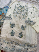 Mehboob Tex 2042 A Pure Cotton With Heavy Embroidery Work Pakistani Suits