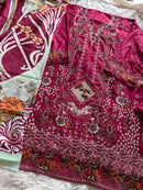 Mehboob Tex 2043 A Pure Cotton With Heavy Embroidery Work Pakistani Suits