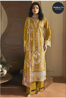 Mehboob Tex 2043 B Pure Cotton With Heavy Embroidery Work Pakistani Suits