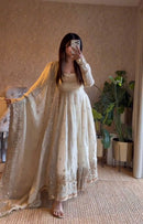 KR 1006 C luxurious Designer Embellishment Embroidery Work Suits