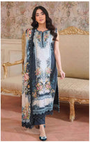 Al Zohaib 1526 Aaliyah Pure Cotton With Heavy Patch Work Pakistani Suits