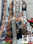 Al Zohaib 1528 Aaliyah Pure Cotton With Heavy Patch Work Pakistani Suits