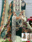 Al Zohaib 1527 Aaliyah Pure Cotton With Heavy Patch Work Pakistani Suits