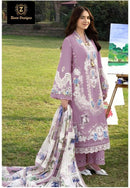 Ziaaz Code 08 A Heavy Embroidered Cambric Cotton Pakistani Suits