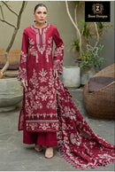 Ziaaz Code 10 Heavy Embroidered Cambric Cotton Pakistani Suits