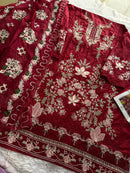 Ziaaz Code 10 Heavy Embroidered Cambric Cotton Pakistani Suits