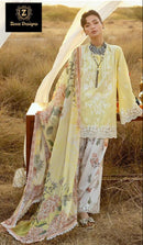 Ziaaz Code 01 A Cotton Heavy Work Beautiful Farshi Suits