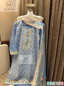 Maria B 1078 Readymade Cotton Embroidery Work Suits