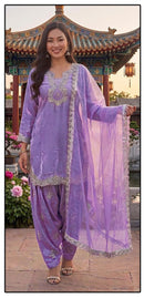 Hoor Tex HF 820 C Sky Blue Heavy Jimmy Choo Salwar Suit