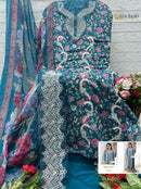 Al Zohaib 1536 Pure Cotton With Boring Work Casual Pakistani Suits