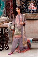 Aasha 1220 B Pure Cotton Print With Exclusive Patch Work Pakistani Suits