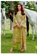 Florent 1053 Cambric Cotton With Heavy Embroidery Work Pakistani Suits