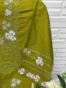 Florent 1053 Cambric Cotton With Heavy Embroidery Work Pakistani Suits