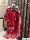 Maria B 1085 Readymade Chikankari Cotton Casual Wear Suits