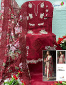 Saniya Trendz 1694 Dusty Rose Embroidered Pakistani Suit