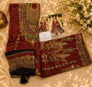 Shree Fabs KT 356 C Pure Maslin Aari Work Pakistani Suit