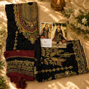Shree Fabs KT 356 B Pure Maslin Aari Work Pakistani Suit