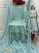 Rosemeen Fepic C 1820 C Mint Green Embroidered Pakistani Suit
