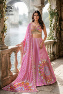 Shivali SLC8/5623 Iconic Trend Pink Lehenga