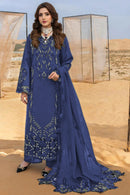 Mehbool Tex 1999 B Designer Royal Blue Embroidered Work Pakistani Suit