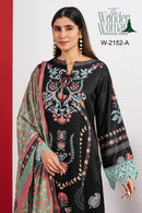 Wonder Woman W 2152 A Black Printed Pakistani Suit