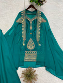 BE 471 Designer Sequence Embroidery Work Suit