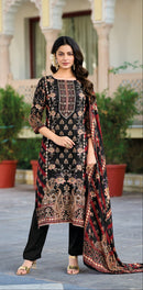 Shree Fabs KT 118 C Pure Viscous Maslin Digital Printed Pakistani Suit