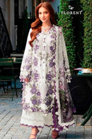 Florent 1072 A Maslin Cotton Digital Printed Pakistani Suit