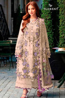 Florent 1072 D Maslin Cotton Digital Printed Pakistani Suit