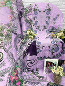 Florent 1072 B Maslin Cotton Digital Printed Pakistani Suit
