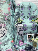Florent 1072 C Maslin Cotton Digital Printed Pakistani Suit