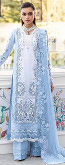 Hazra HD 60 A Designer Chikankari Embroidery Work Pakistani Suit