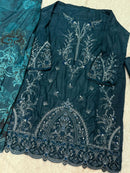 Mehboob Tex MT 1883 C Cotton Heavy Embroidery Work Pakistani Suit