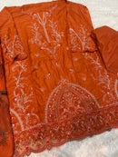 Mehboob Tex Mt 1883 D Cotton Heavy Embroidery Work Pakistani Suit