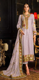 Serine S 115 G Fox Georgette Embroidered Work Pakistani Suit