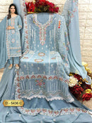 Rosemeen Fepic 5436 C Premium Georgette Embroidered Work Pakistani Suit