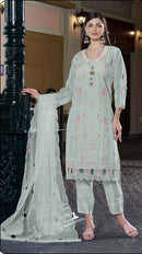 Rosemeen Fepic C 1831 D Heavy Organza Embroidered Work Pakistani Suit