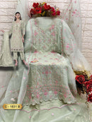Rosemeen Fepic C 1831 B Heavy Organza Embroidered Work Pakistani Suit