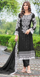 Shanaya  S 198 Georgette Embroidery Sequence Work Pakistani Suit