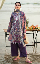 Alzohaib AZ 1525 Designer Pure Cotton Patch Work Pakistani Suit